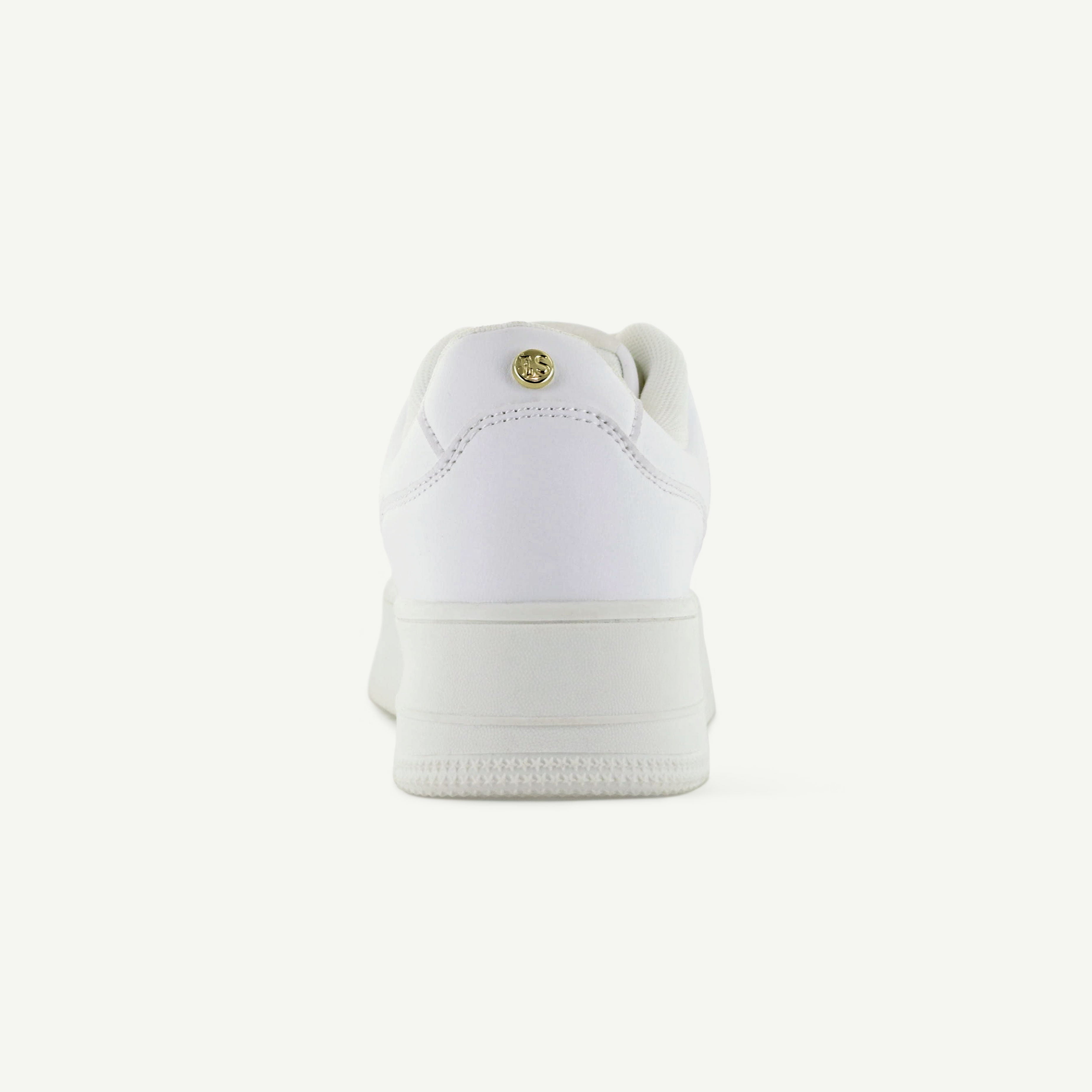 THE METRO: PLATFORM COURT SHOE - WHITE Elle Footwear