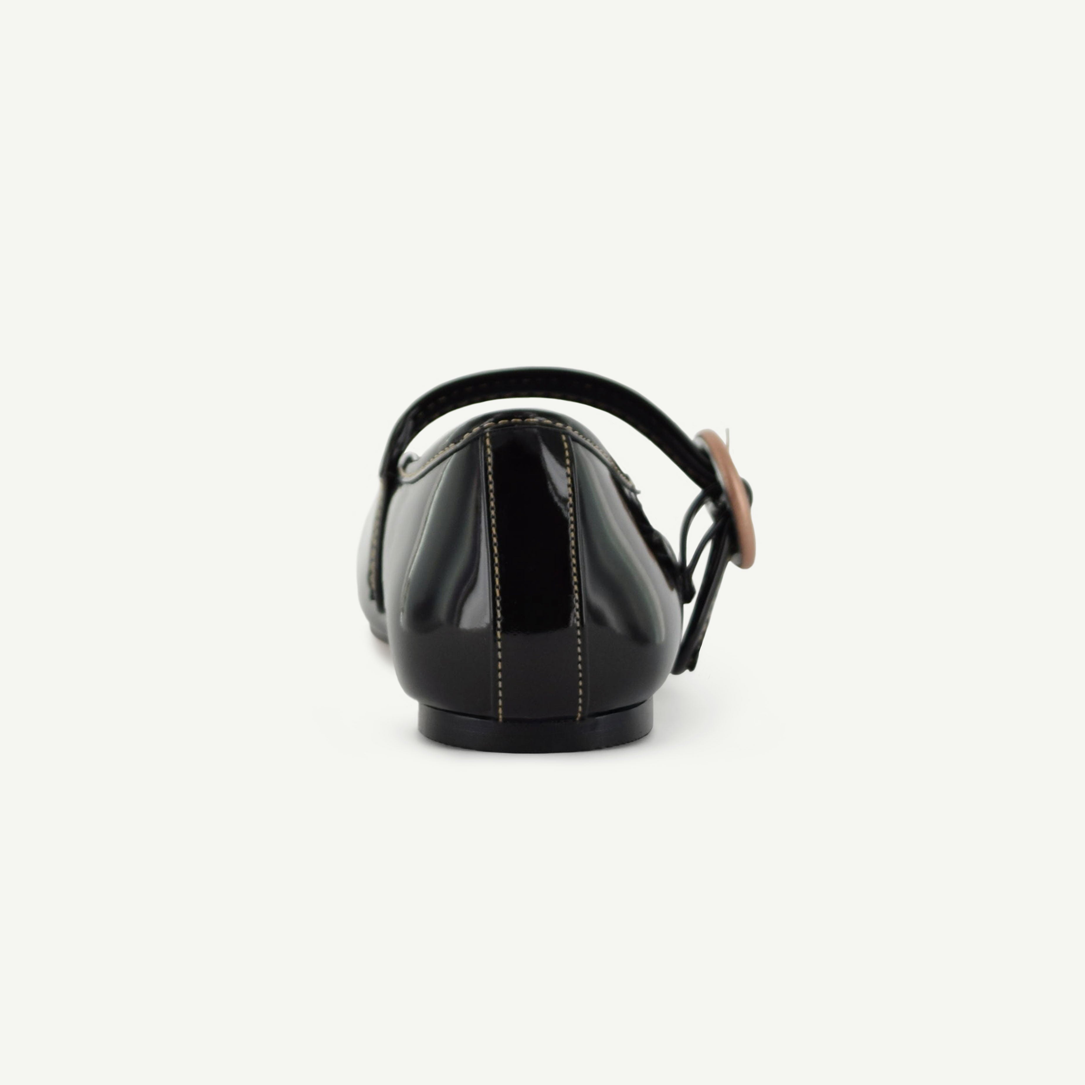 MARIANA: FLAT MARY JANE - BLACK Elle Footwear