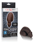 Packer Gear 4" Silicone Packing Penis - Black Adult Toy Box
