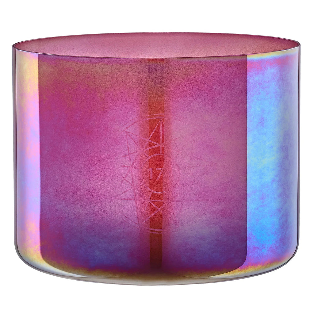 8" Essence Solfeggio Crystal Singing Bowl, 174 Hz, Brandy Rose Utah Energy Healing Center