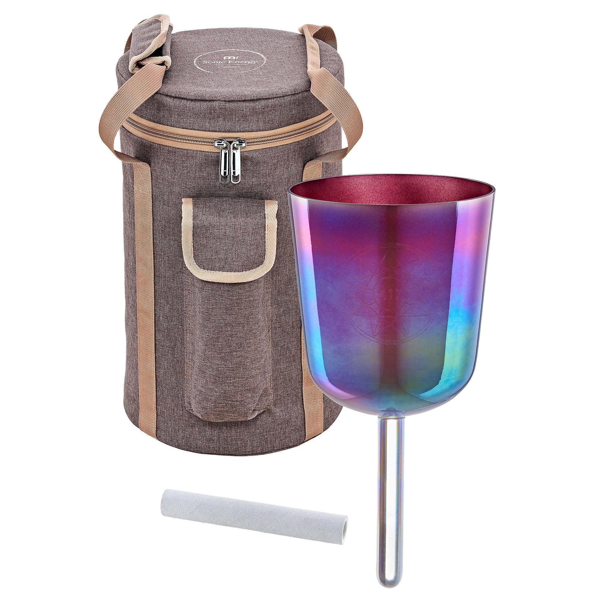 5.75" Essence Solfeggio Crystal Singing Bowl, RE 417 Hz, Copper Brown Utah Energy Healing Center