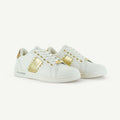 ECLAIR: COURT SHOE - WHITE Elle Footwear
