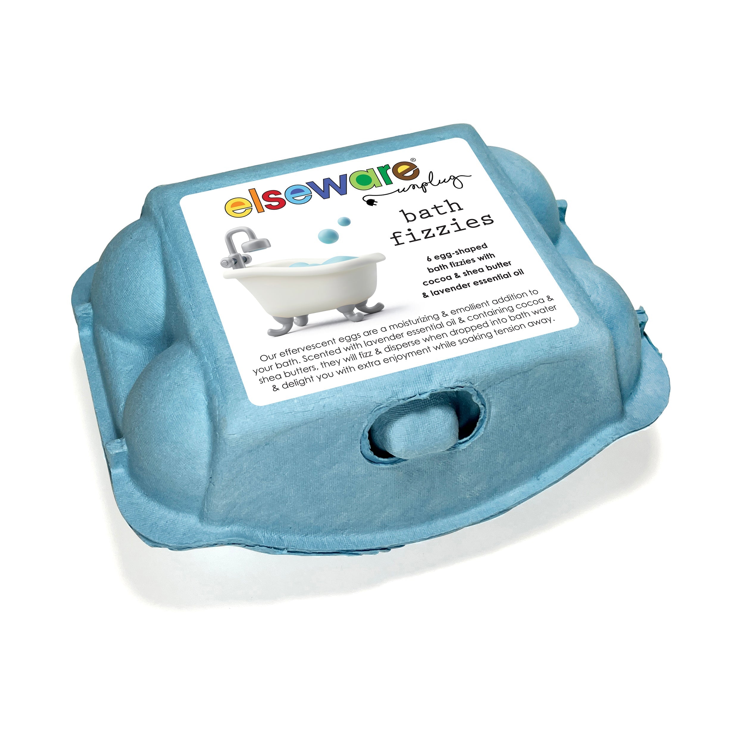 Bath Fizzies - Lavender Scent - Natural Bath Bomb elseware unplug