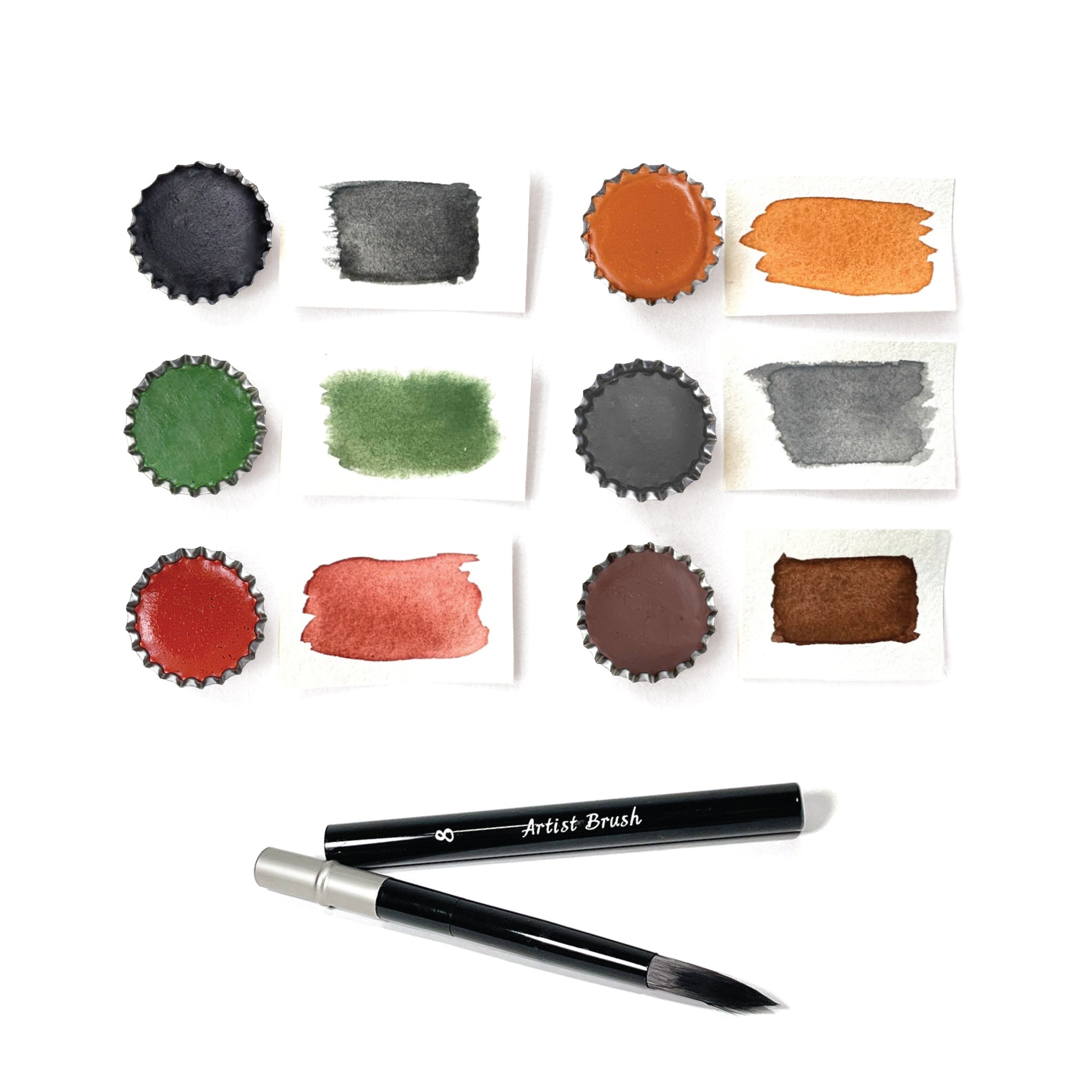 Earth Paints – Handmade – Set of 6 Natural Colors elseware unplug