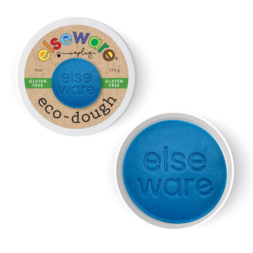 Eco-Dough 4pk GLUTEN FREE – Natural, Non-Toxic Sensory Toy elseware unplug
