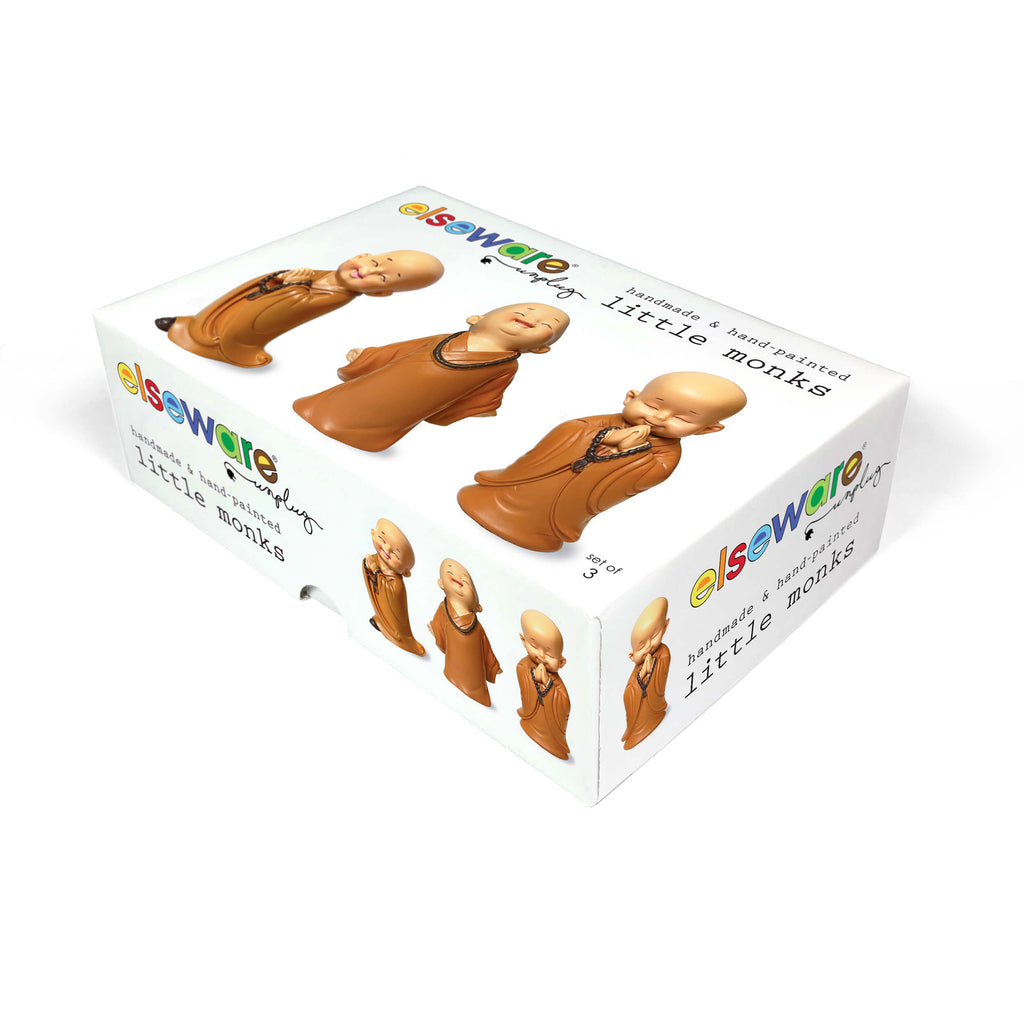 3 Little Monks- Handmade Joy for Mental Health & Self-Care elseware unplug
