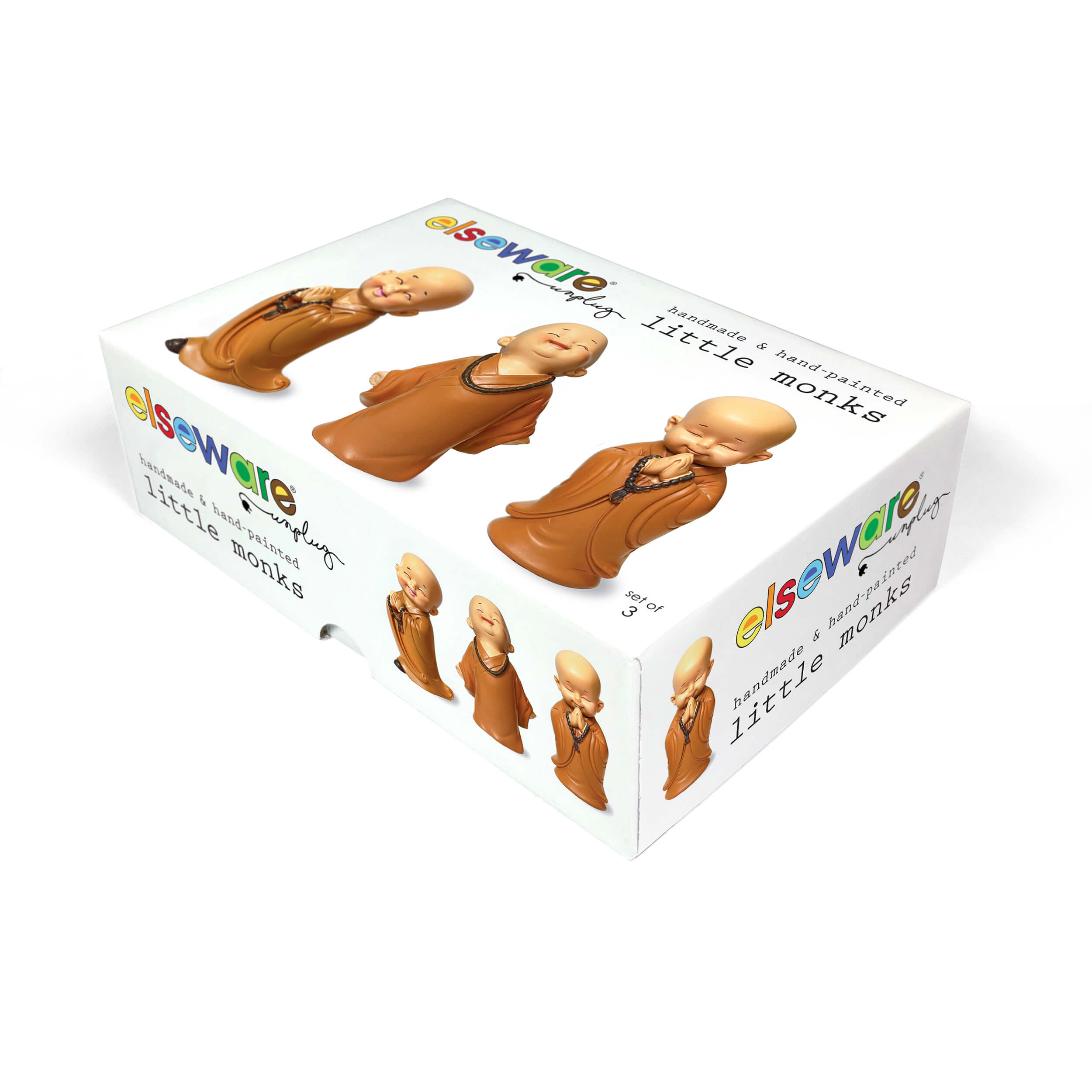 3 Little Monks- Handmade Joy for Mental Health & Self-Care elseware unplug