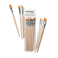 Paintbrush Set – Nylon Filament – 8 Assorted Shapes elseware unplug