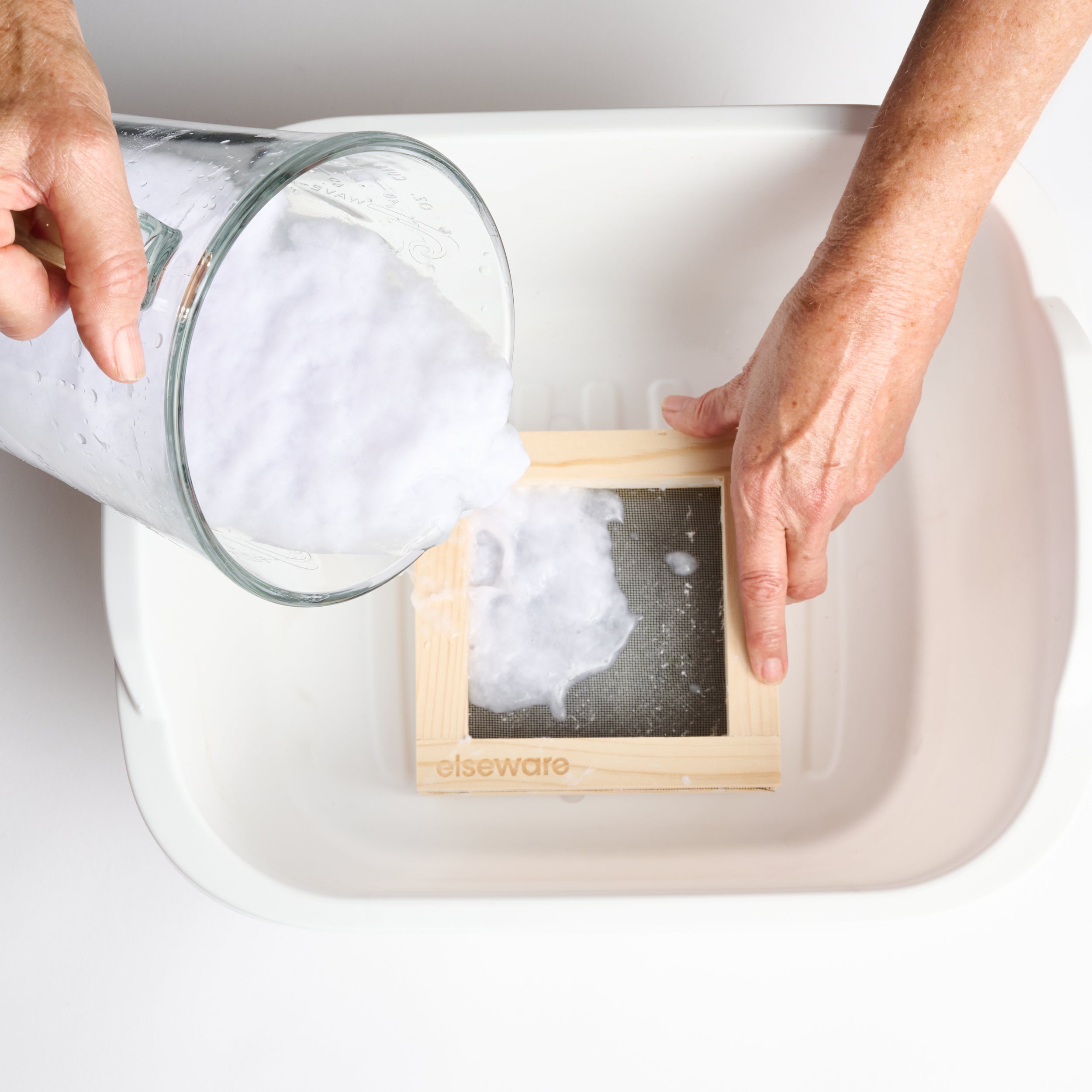 Paper Making Kit DIY – Recycled Handmade Paper Craft elseware unplug