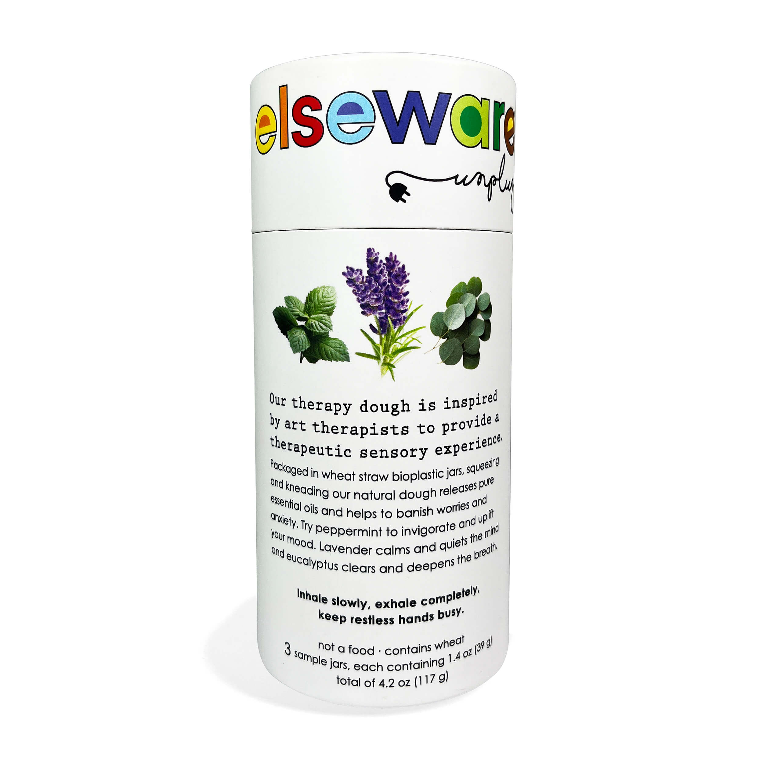 Therapy Dough Sampler – Calming Aromatherapy Stress-Relief elseware unplug