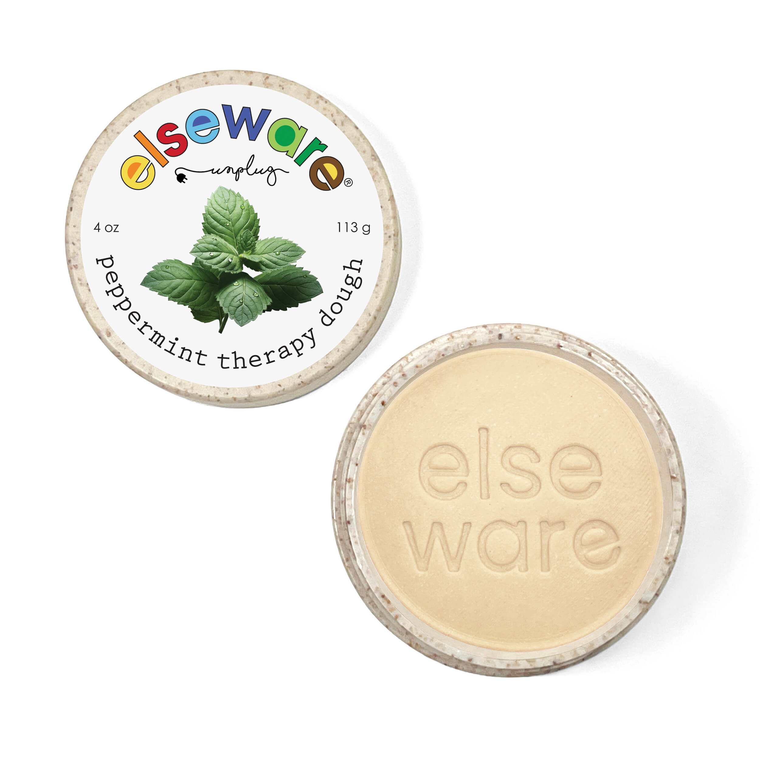 Peppermint – Stress Relief – Therapy Dough by Elseware Unplug elseware unplug