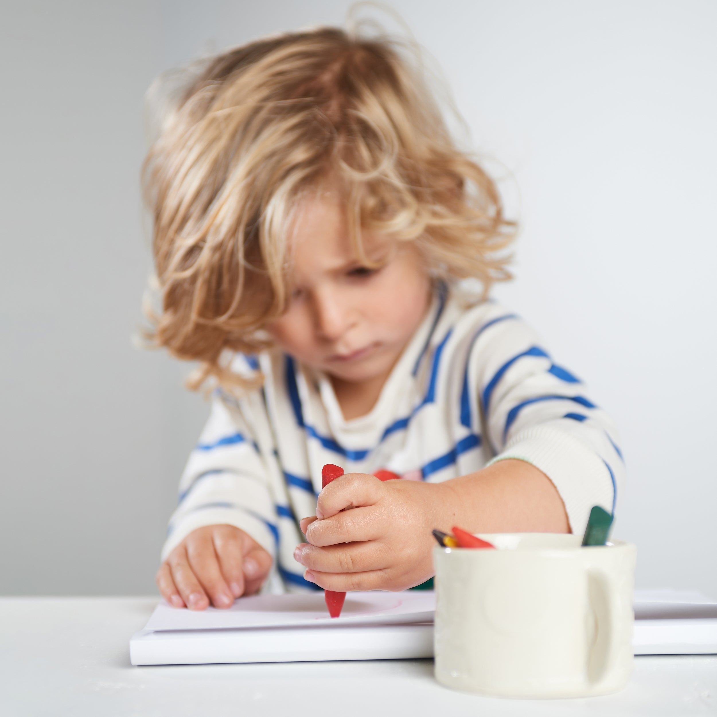Triangle Non-Toxic Beeswax Crayons elseware unplug
