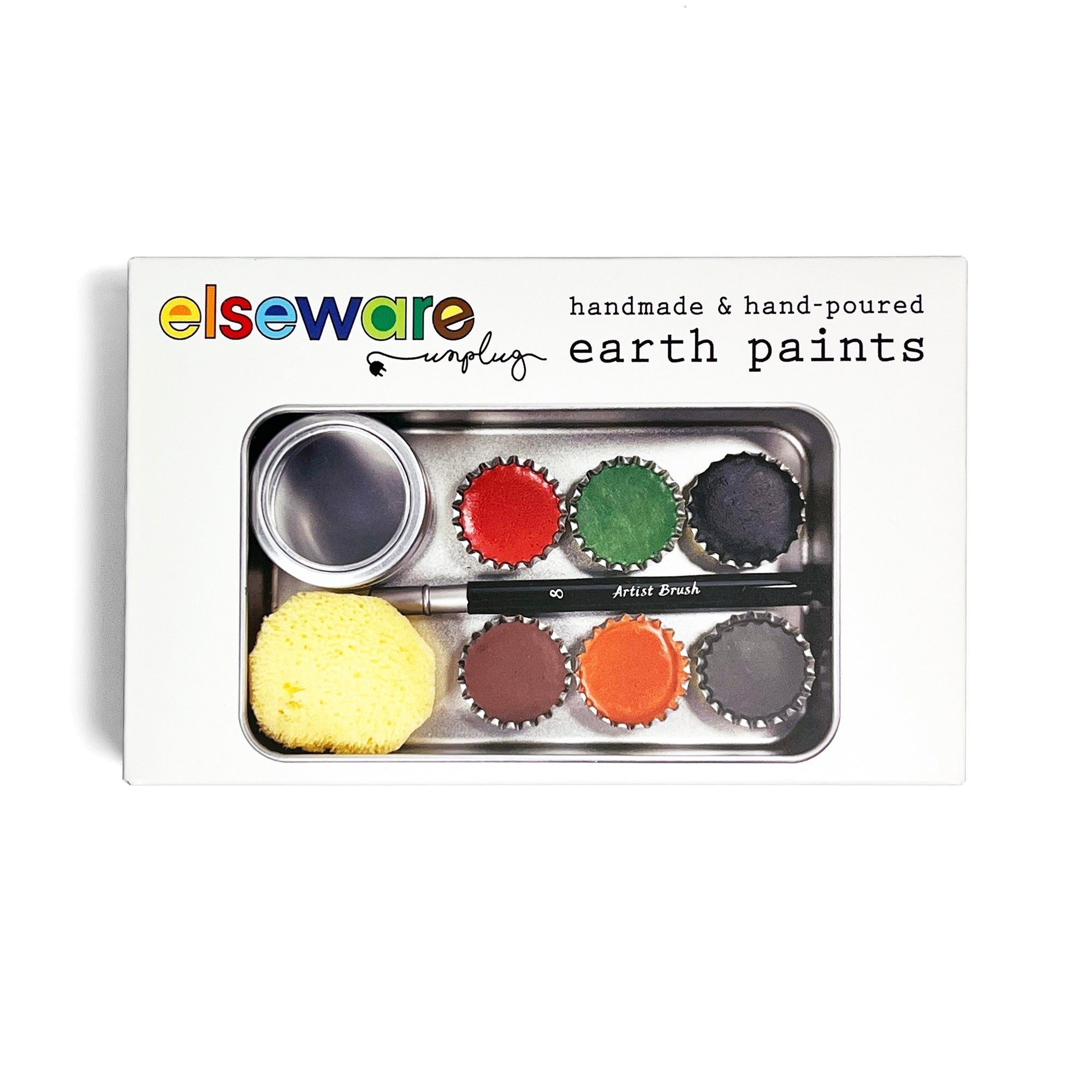 Earth Paints – Handmade – Set of 6 Natural Colors elseware unplug
