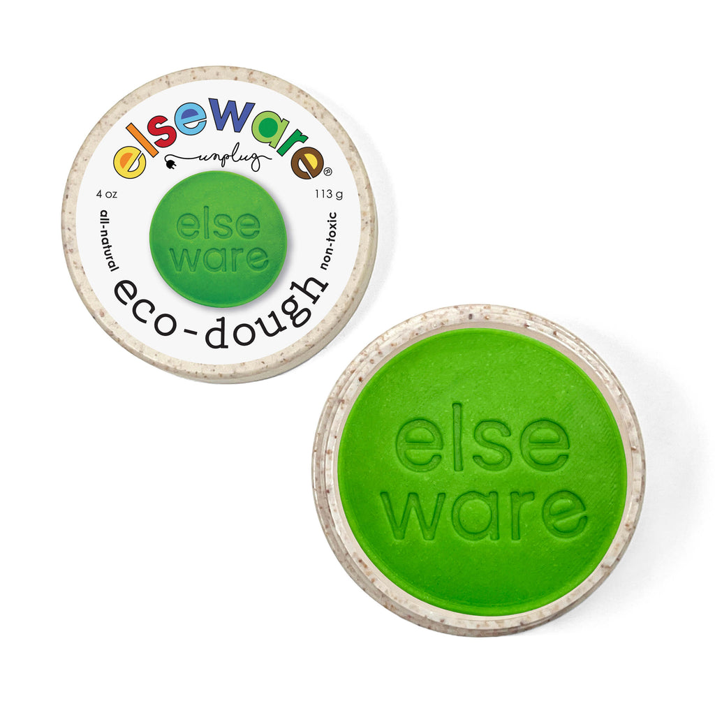 Eco-Dough (4-Pack) – Natural, Non-Toxic Multi-Colors elseware unplug