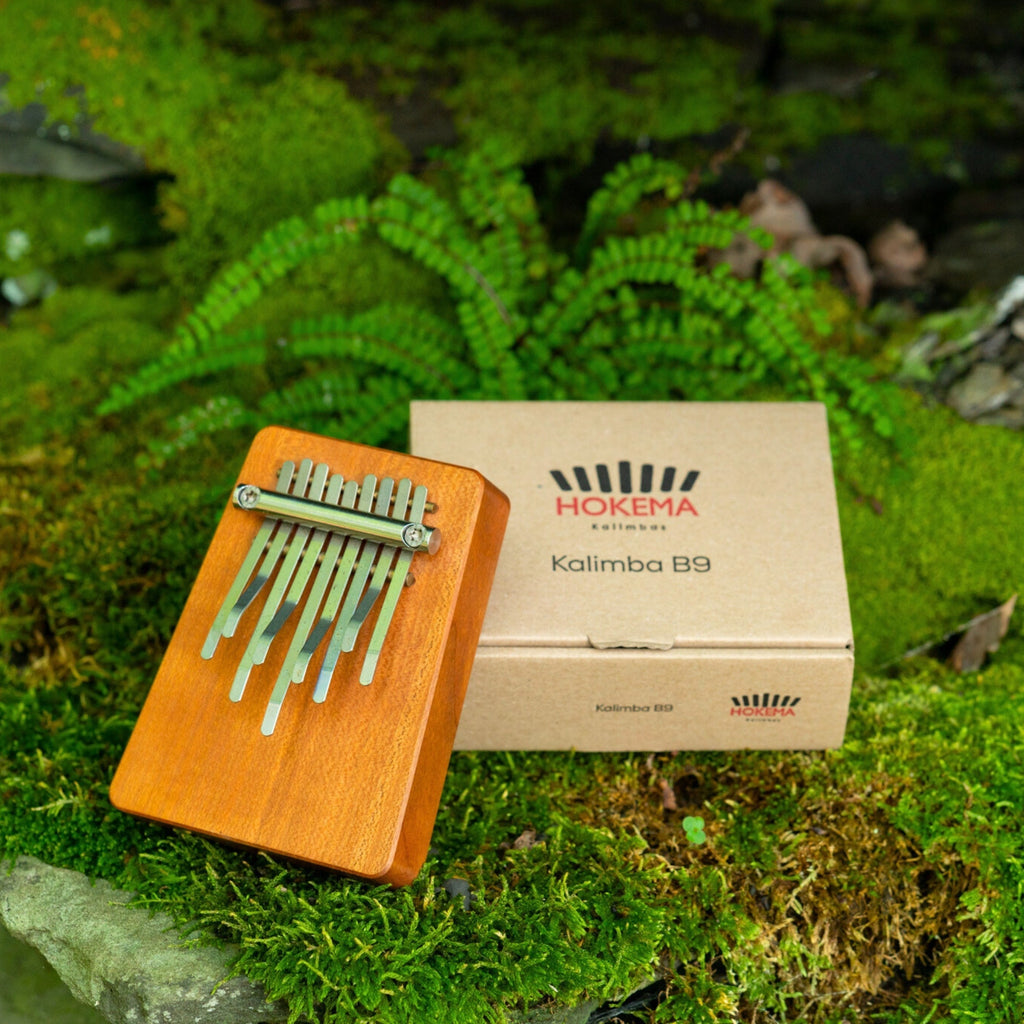 HOKEMA B9 KALIMBA - 4 different Elemental Soundscape Tuning WePlayWellTogether