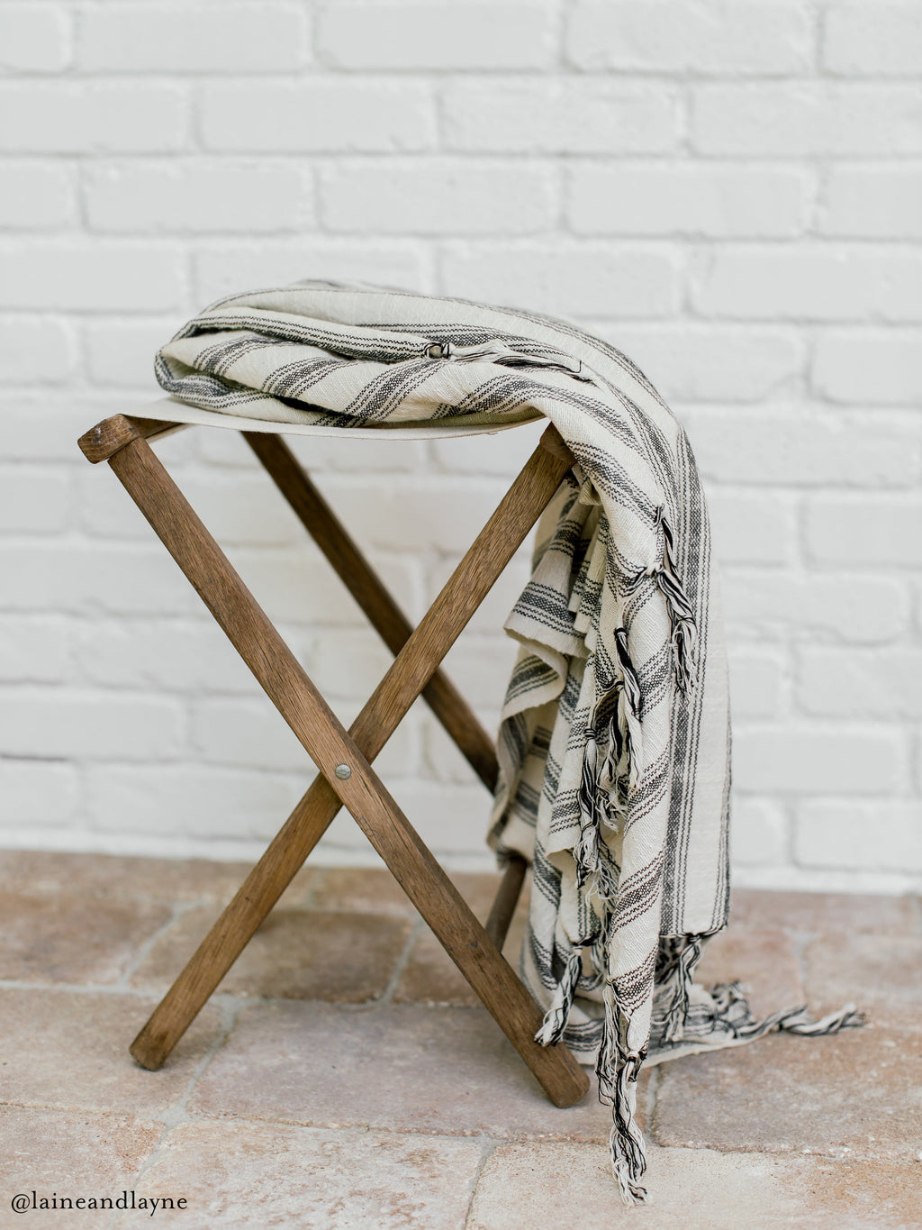 Titus Santuklu Cotton Linen Towel Eastern Woven