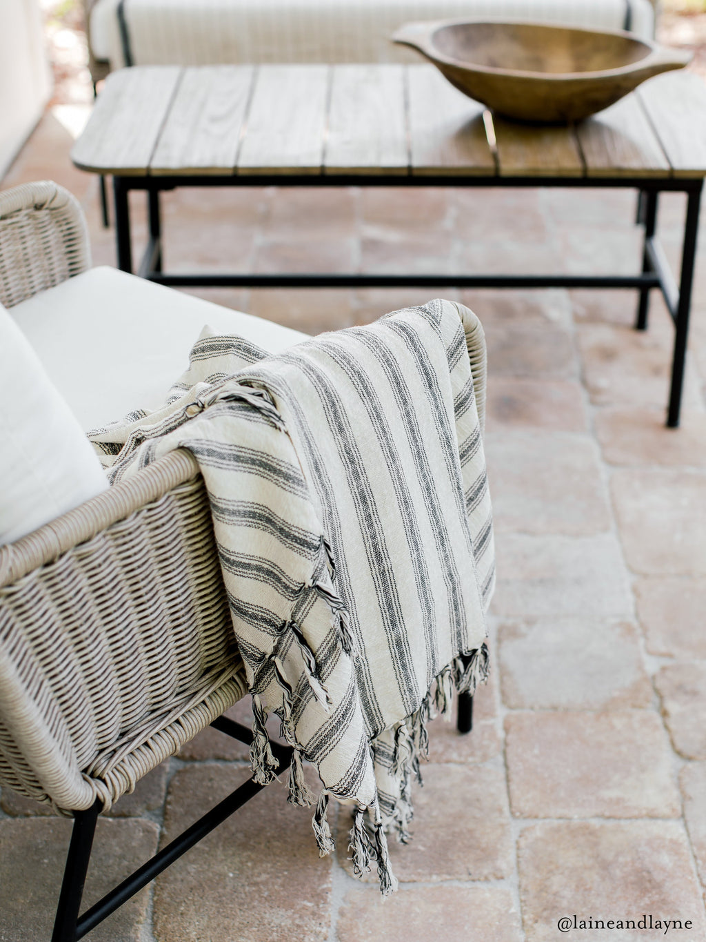 Titus Santuklu Cotton Linen Towel Eastern Woven