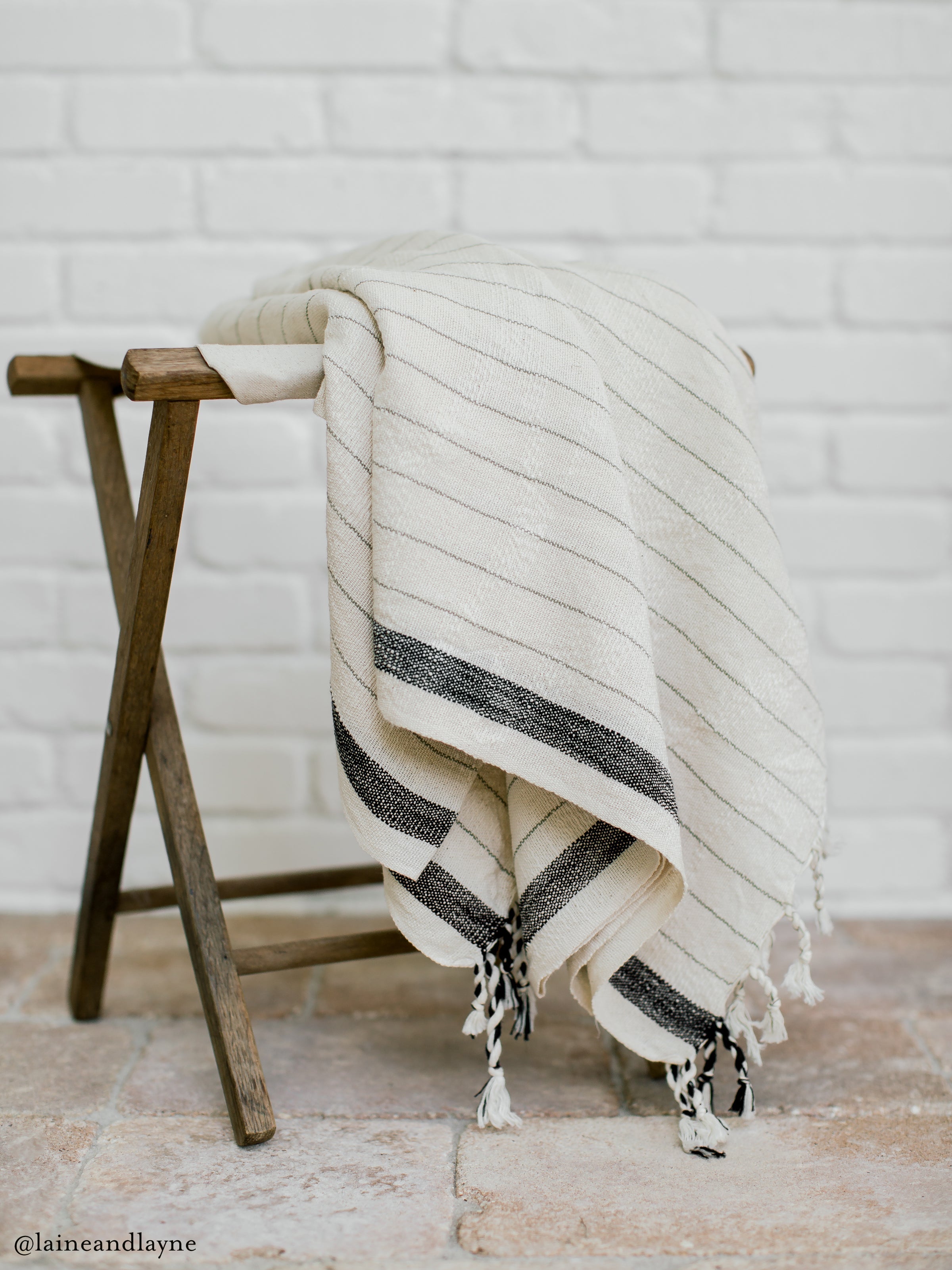Drama Santuklu Cotton Linen Towel Eastern Woven