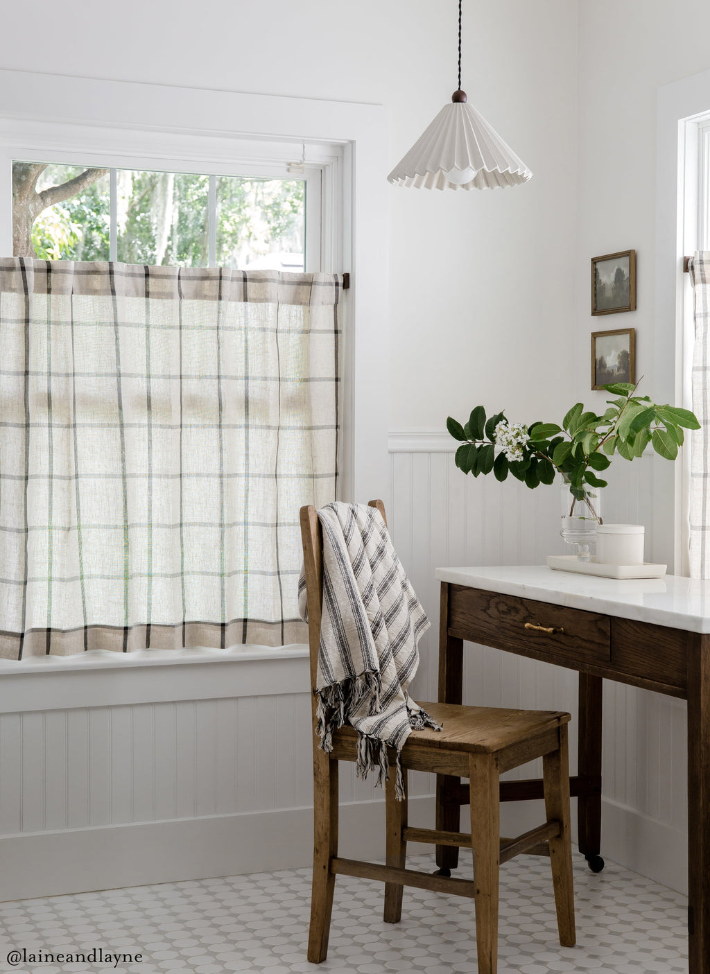 Titus Santuklu Cotton Linen Towel Eastern Woven