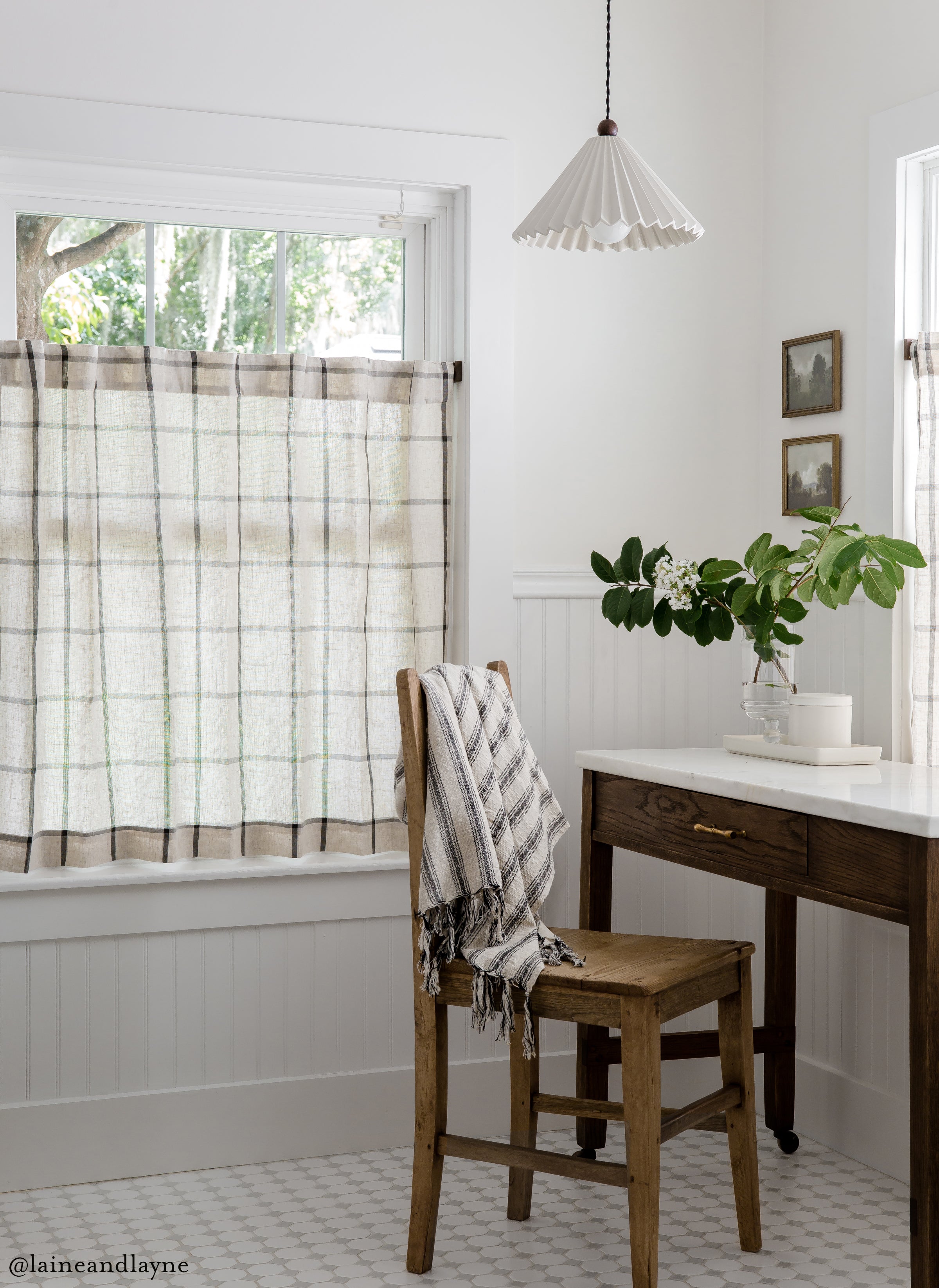 Titus Santuklu Cotton Linen Towel Eastern Woven