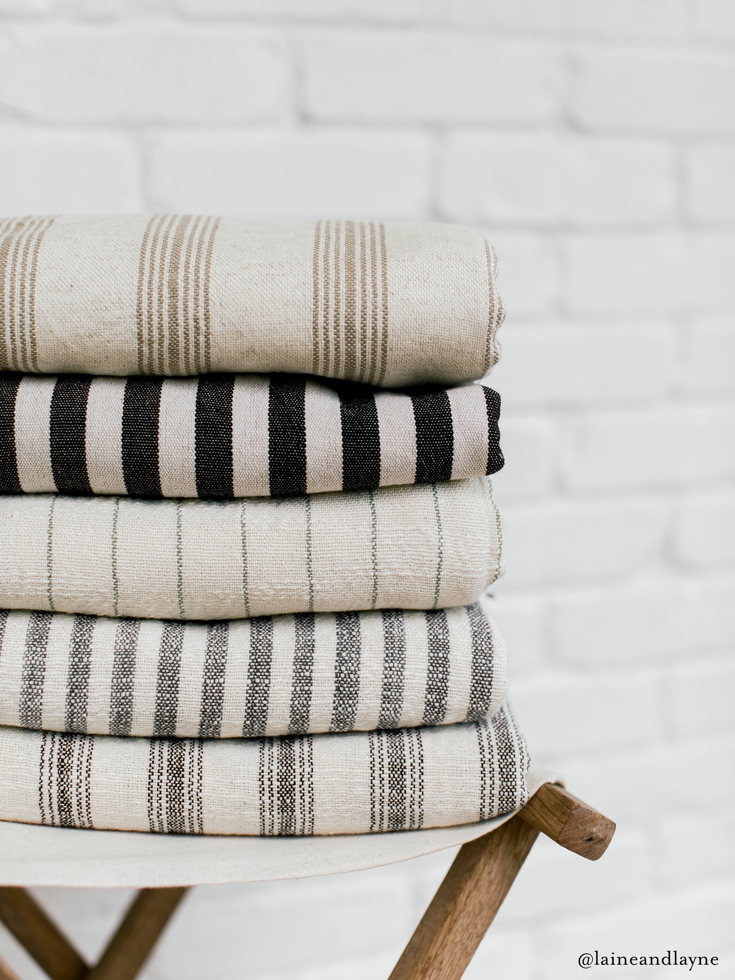 Abbas Cotton Linen Towel Eastern Woven
