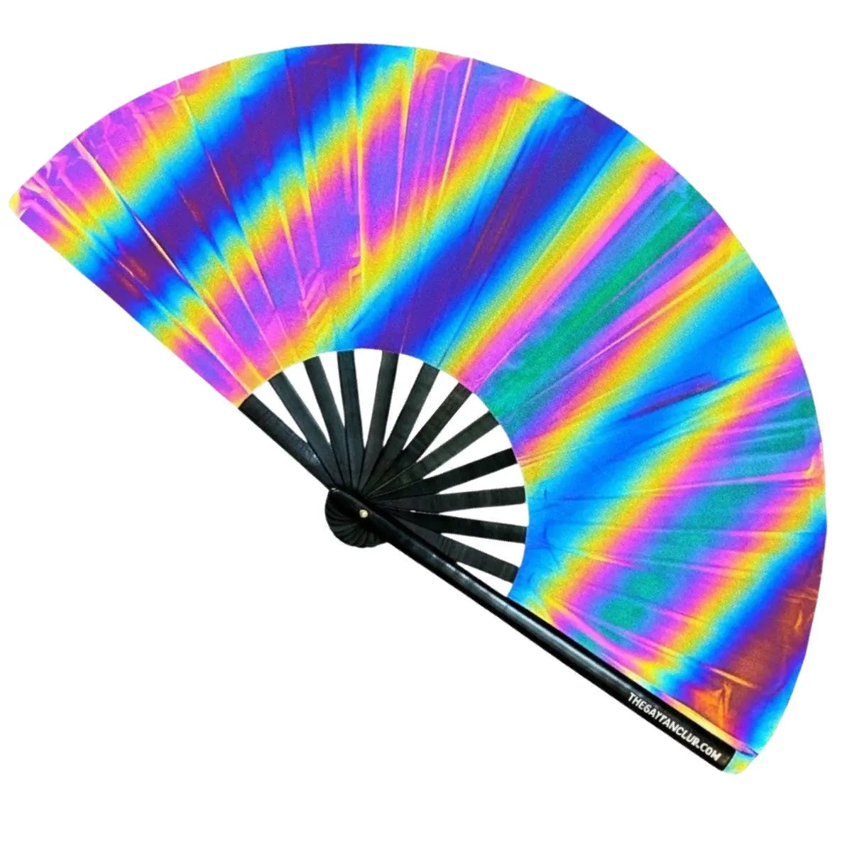 Eclipse Reflective Rainbow Fan The Gay Fan Club