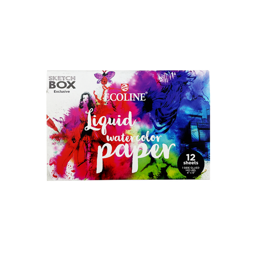 Ecoline 4x6 Liquid Watercolor Paper SketchBox Exclusive ShopSketchBox