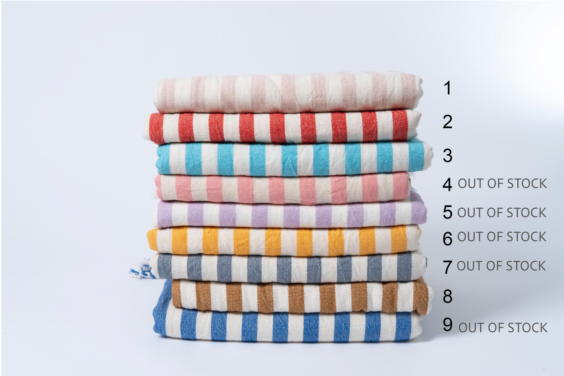 Girit Cotton Linen Towel Set Eastern Woven