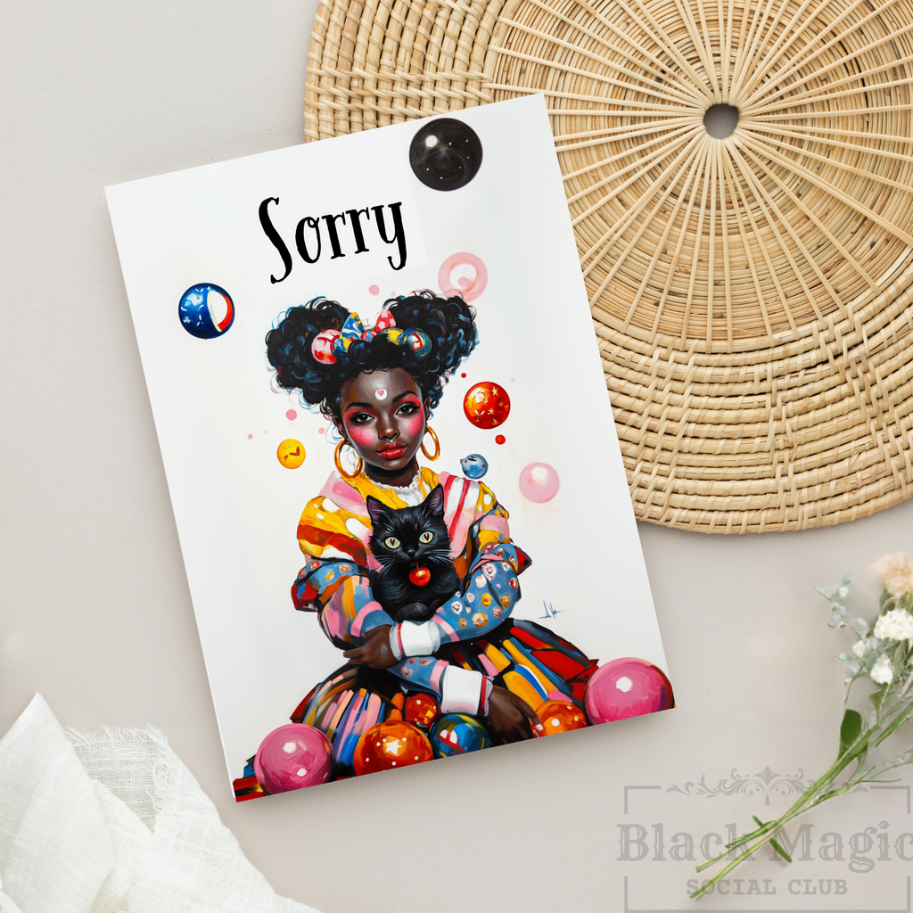 I'm Sorry | Blunt Apology | Greeting Card Black Magic Social Club