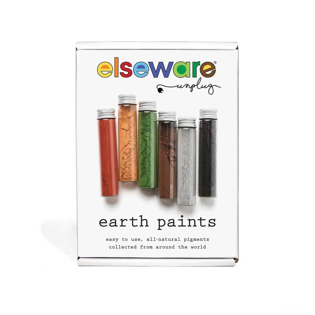 Earth Paint Set – Natural Mineral Pigments (15–17g per Vial) elseware unplug
