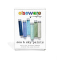 Sea & Sky Paint Set – Non-Toxic Earth Pigments (15–17g per Vial) elseware unplug