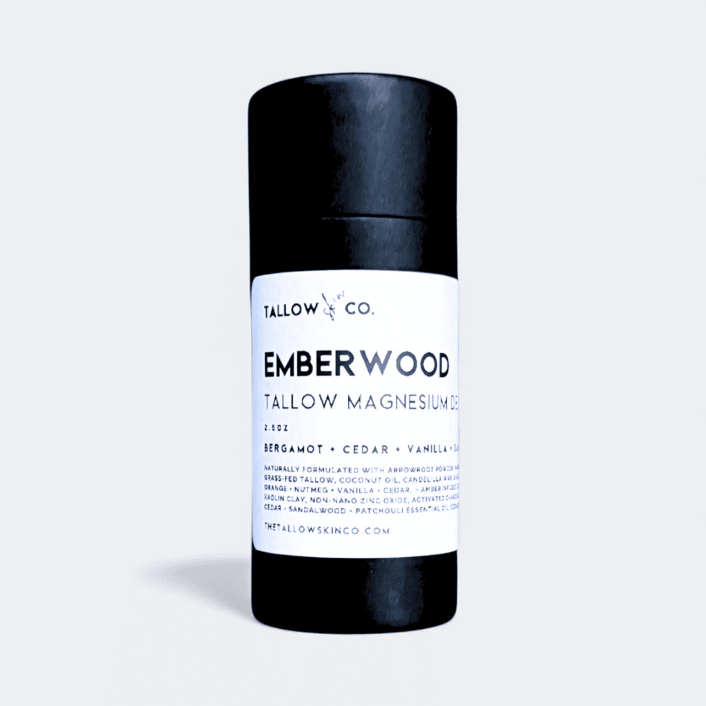 EMBERWOOD TALLOW MAGNESIUM NATURAL DEODORANT Tallow Skin Co.