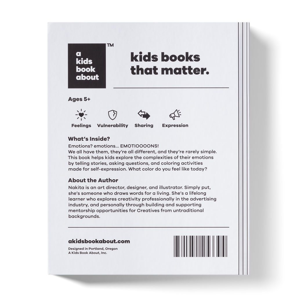 A Kids Book About Emotions A Kids Co.