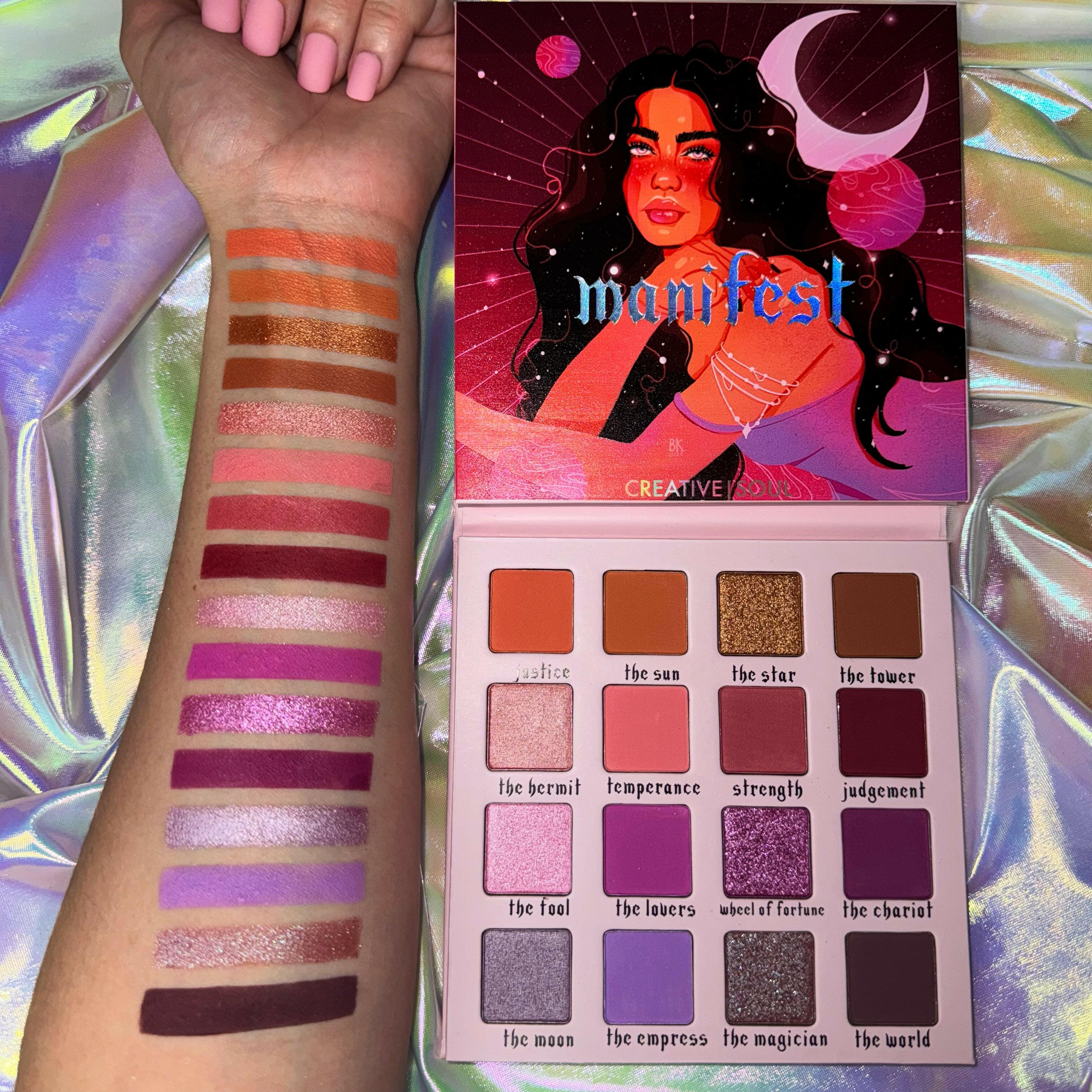 Manifest Eyeshadow Palette Creative Soul Cosmetics