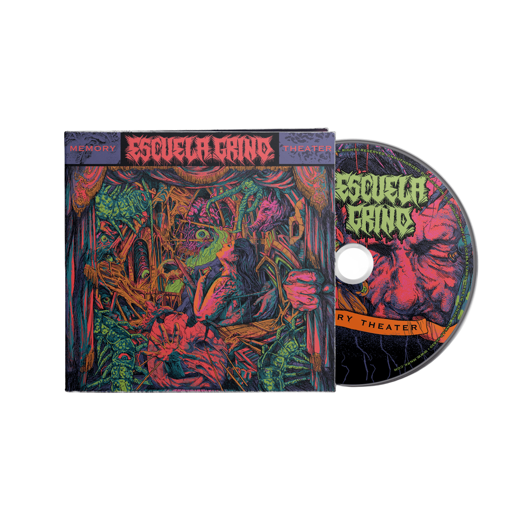 Escuela Grind - Memory Theater CD MNRK Heavy