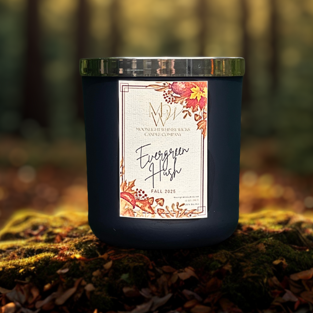 Evergreen Hush | Luxury Soy Wax Candle or Wax Melt Moonlight Whimsy Wicks