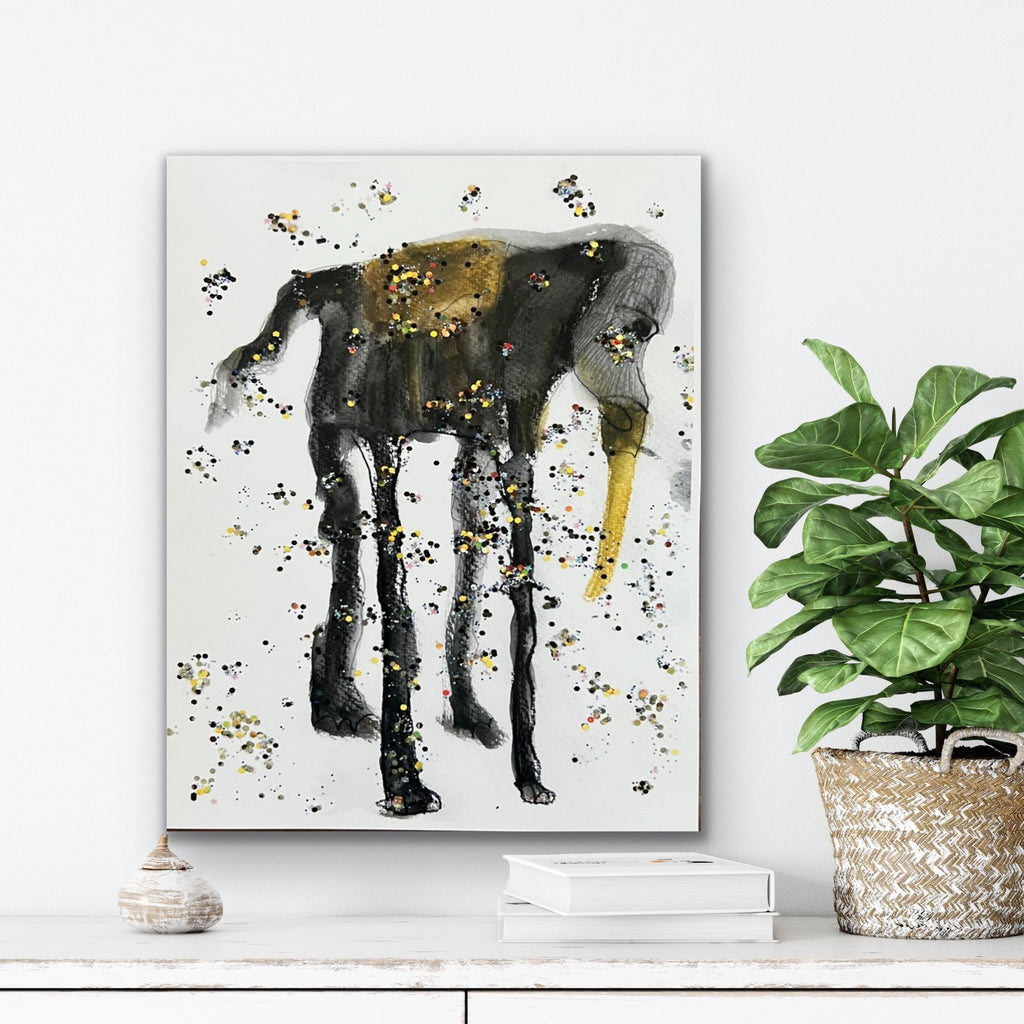 Elephant (Dali Style) - Art Prints Vichy's Art