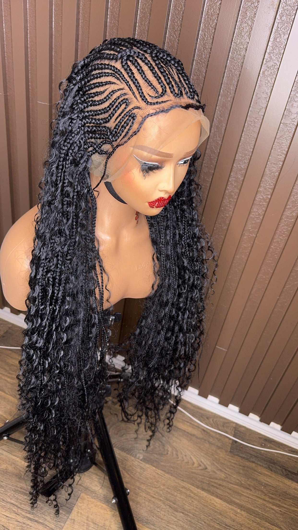 French braided boho braided wig HOL stores