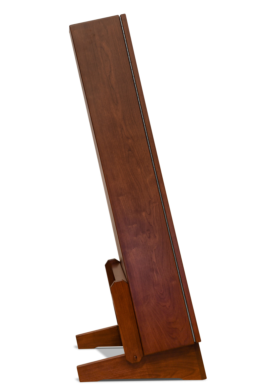 ClimaStand Triangle Humidor with Base - Cherry with Acres Stain Acoustic Remedy Cases