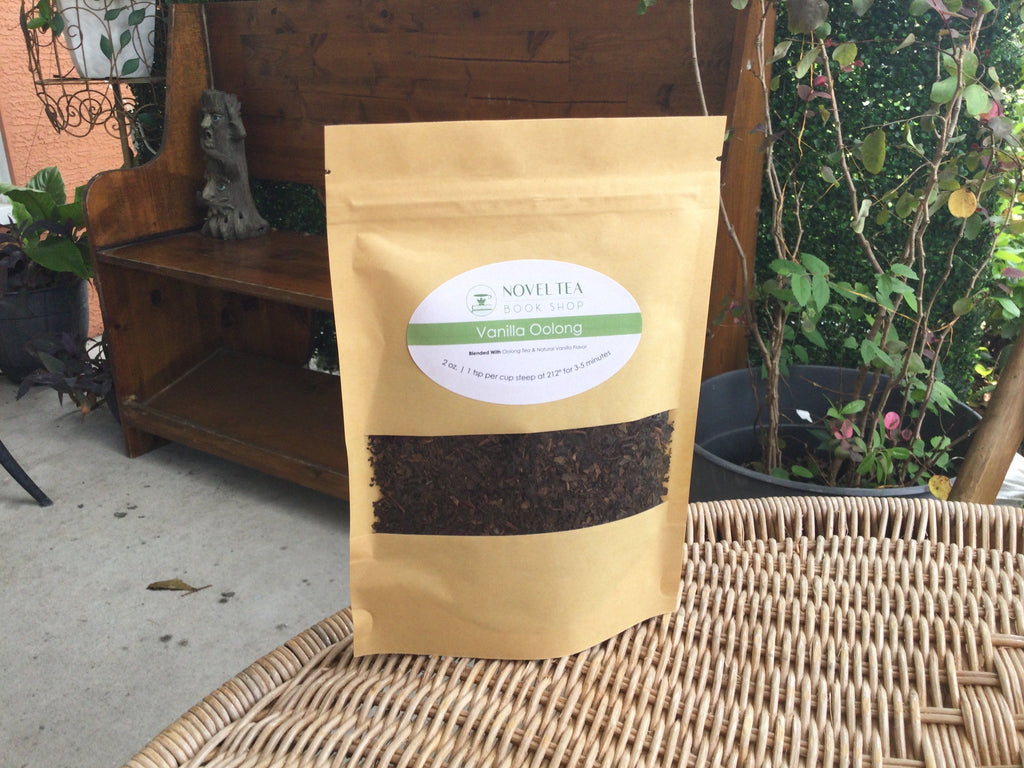 Vanilla Oolong Loose Leaf Tea Novel Tea Book Shop