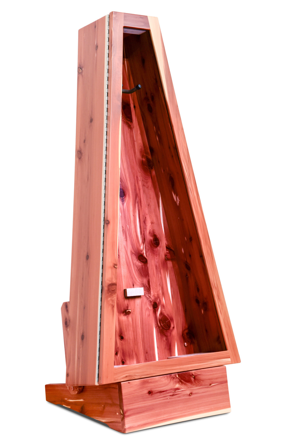 ClimaStand Triangle Humidor with Base - Cedar Acoustic Remedy Cases