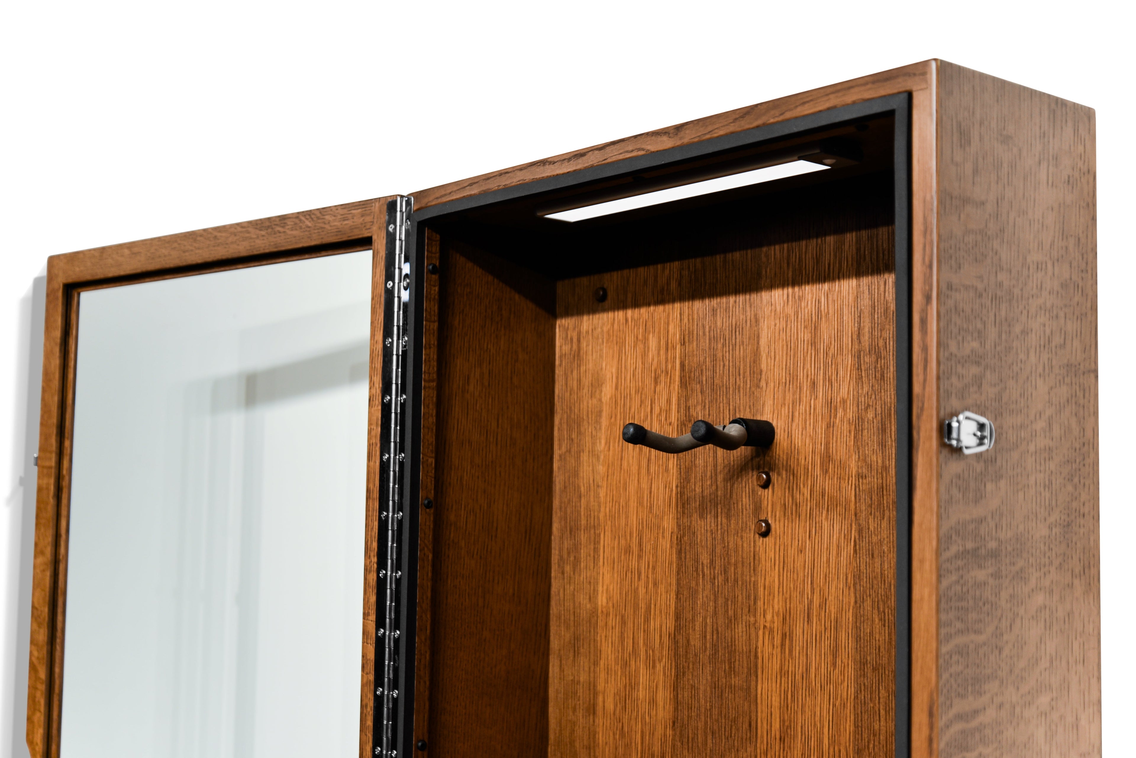 ClimaCase Rectangle Humidor - Quartersawn White Oak with Boston Stain Acoustic Remedy Cases