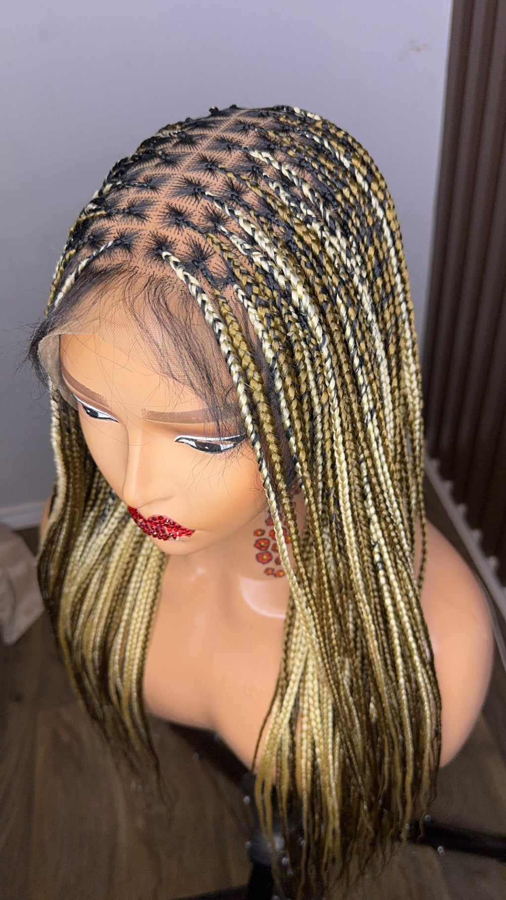 22 inches 613/27 knotless braided wig HOL stores
