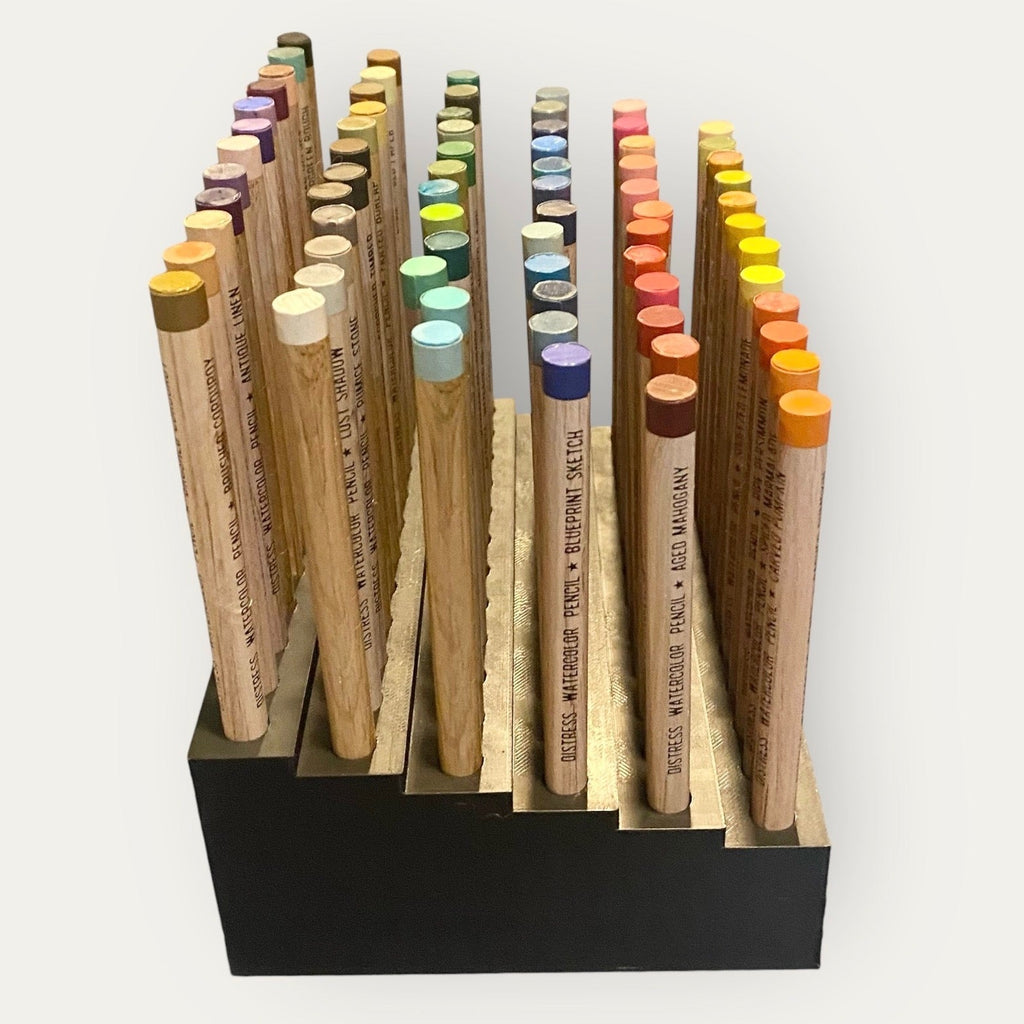 Distress Watercolor Pencil Tiered Caddy Ranger Ink For Tim Holtz Y-Axis Printing LLC