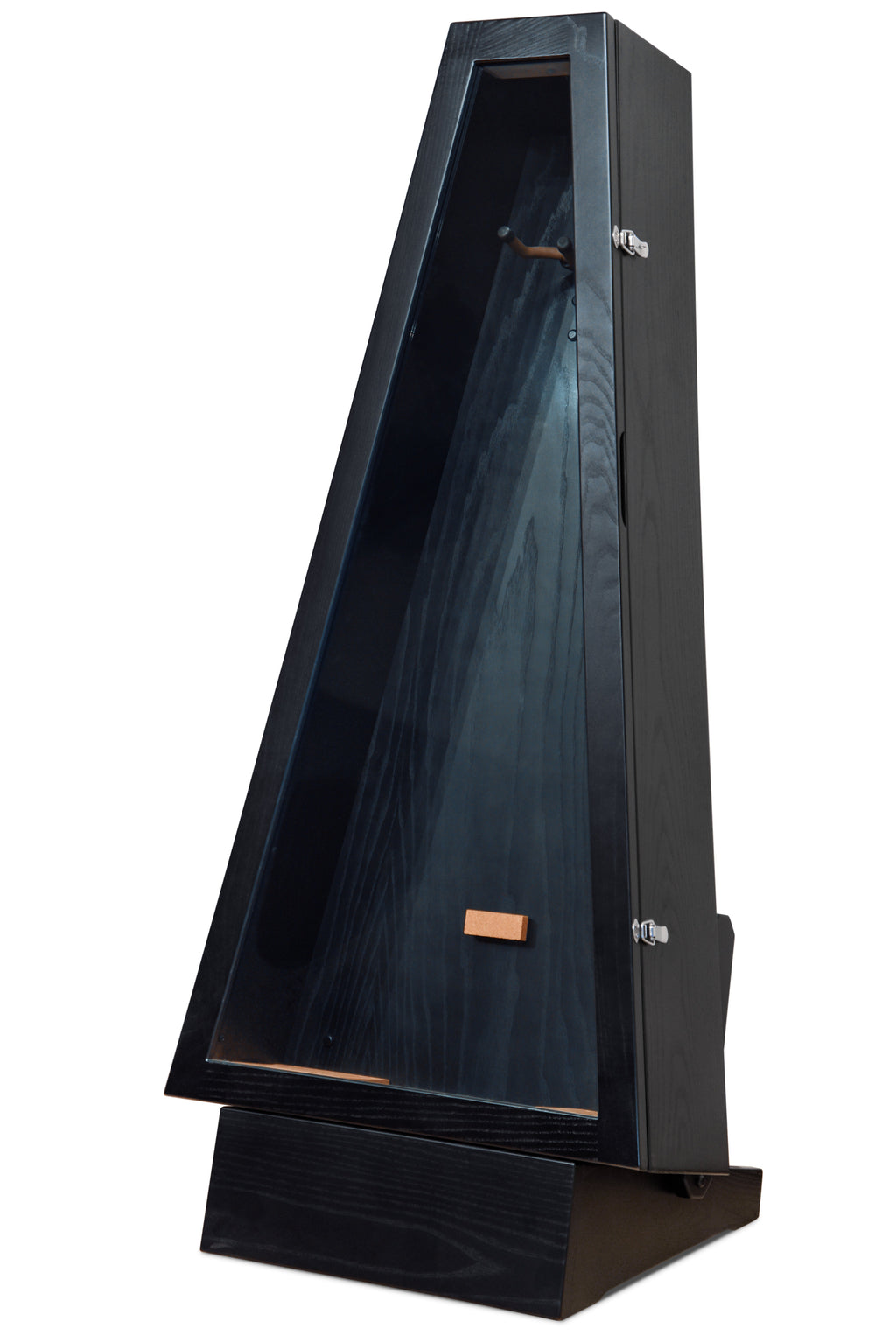 ClimaStand Triangle Humidor with Base - Northern White Ash with Piano Black Acoustic Remedy Cases