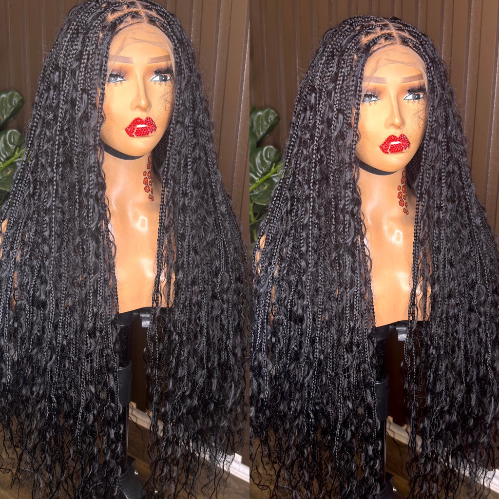Human hair boho braids HOL stores
