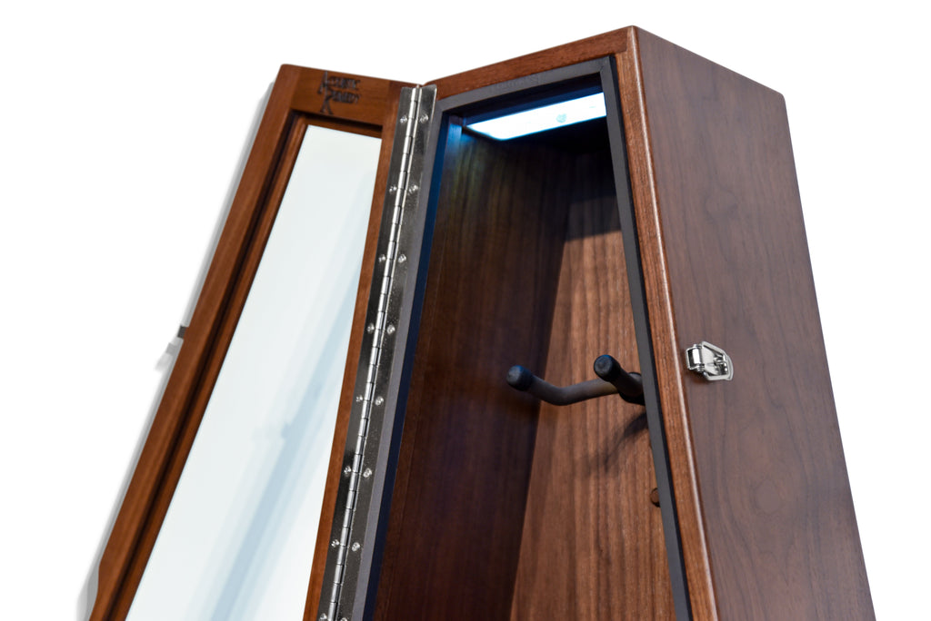 ClimaCase Triangle Humidor - Walnut Acoustic Remedy Cases