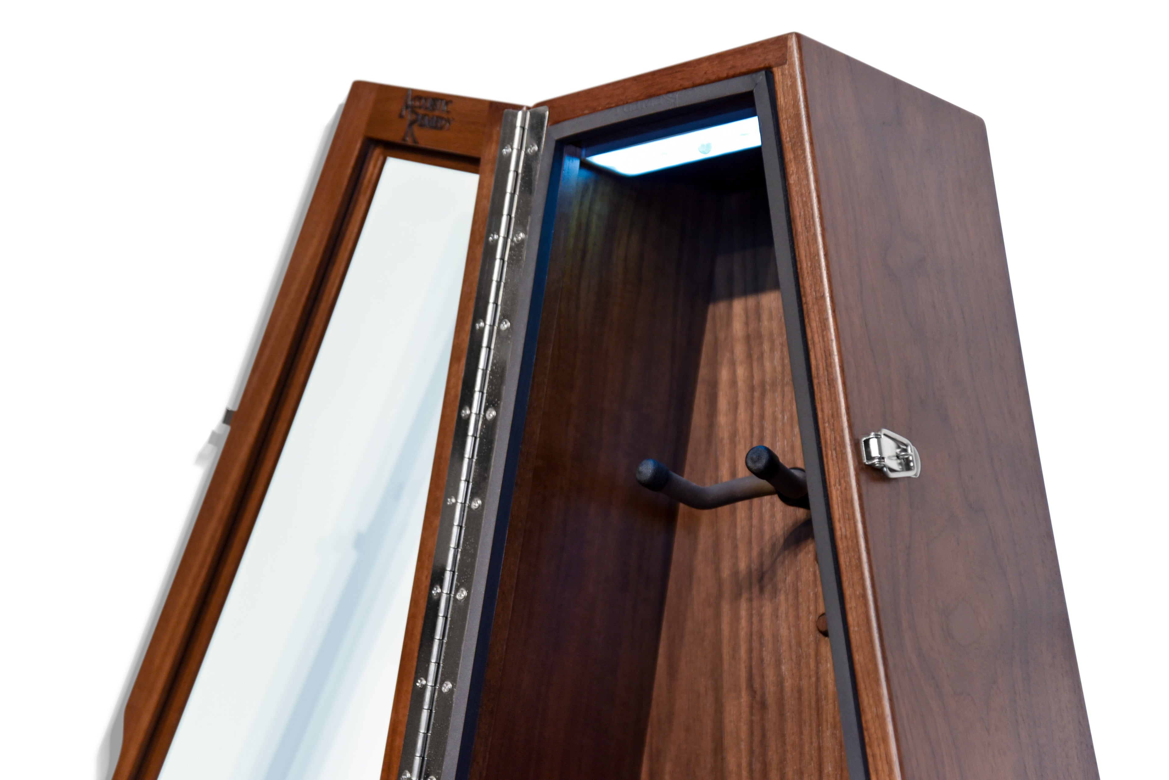 ClimaCase Triangle Humidor - Walnut Acoustic Remedy Cases