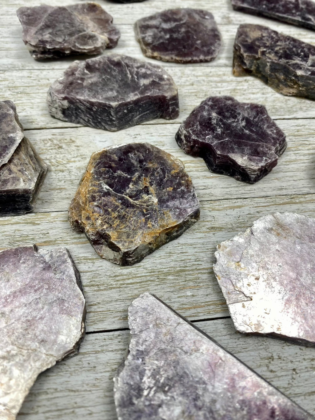 Lepidolite Mica Slices Curious Muse Crystals