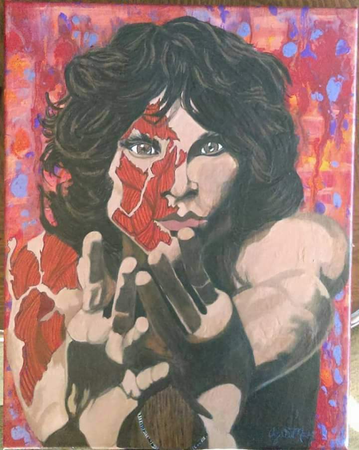 Jim Morrison by A.D.M.